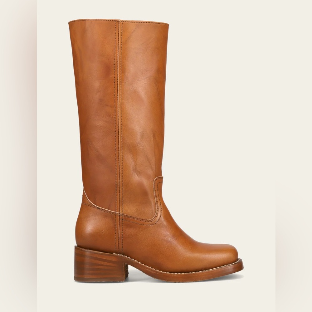 Frye Women’s 14L Campus Boots - Saddle